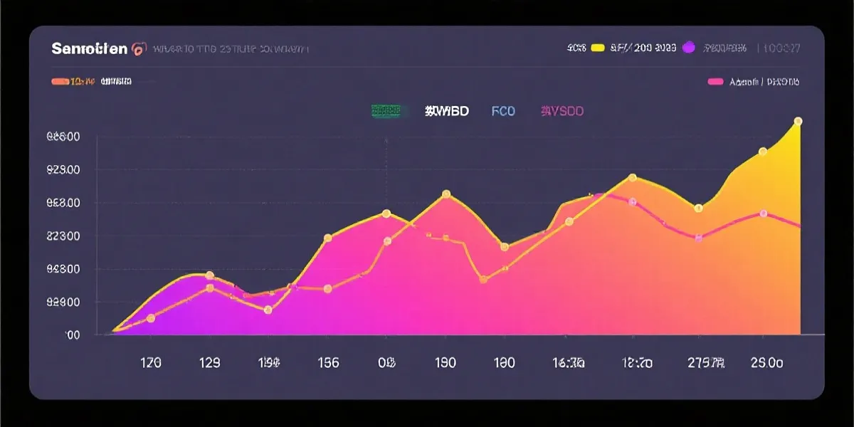 走势与分布示意图